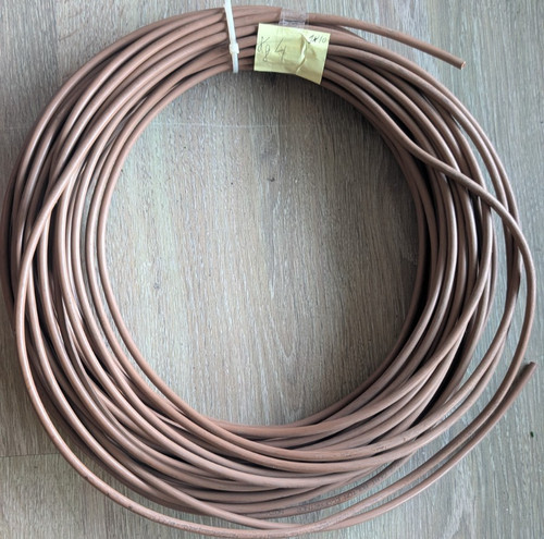 Cavo elettrico cordina marrone - elettrico,