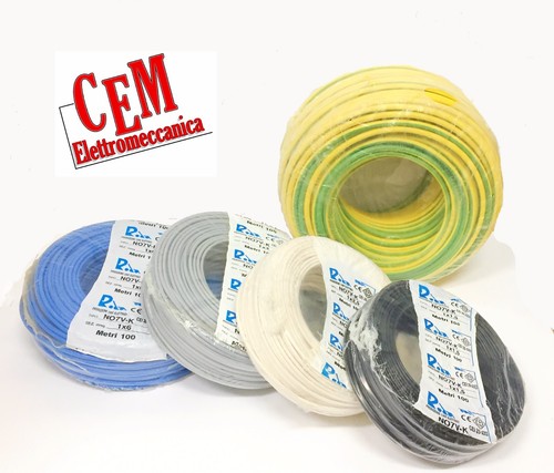 Cordina unipolare cavo varie