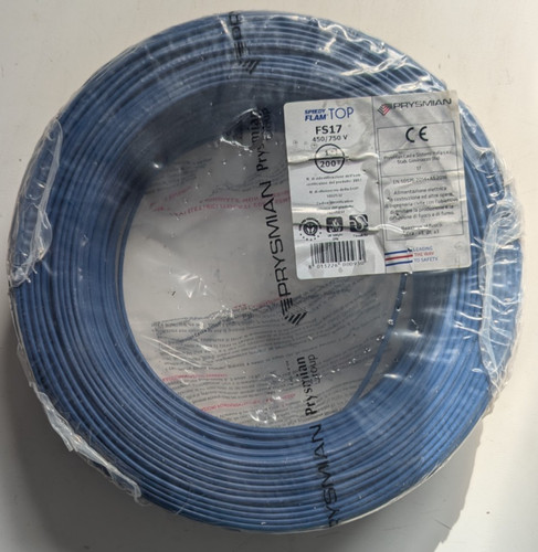 Cavo elettrico cordina azzurro - elettrico,