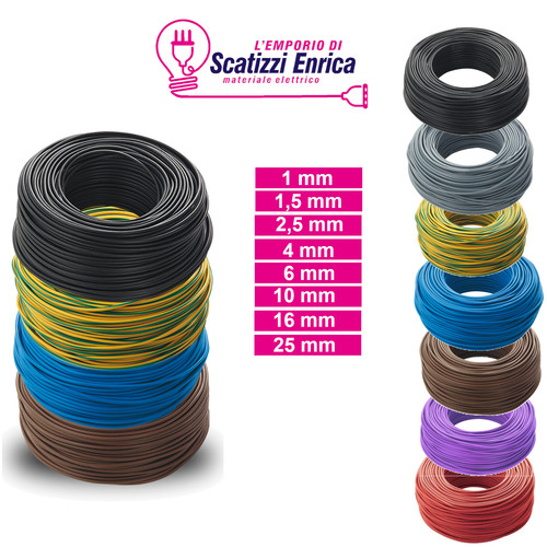 Cavo elettrico unipolare fs17 - unipolare,