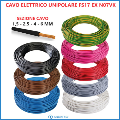 Cavo elettrico unipolare - elettrico, fs17