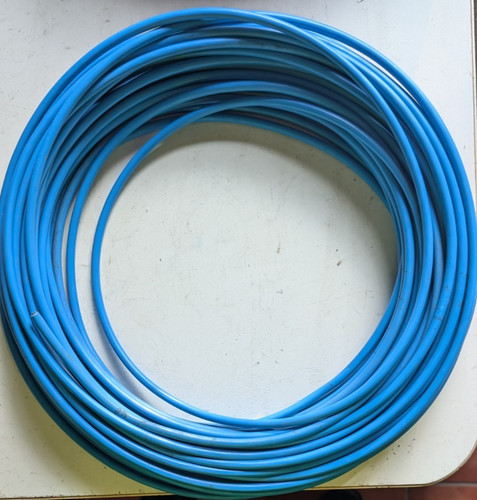 Cavo elettrico cordina azzurro - cavo,