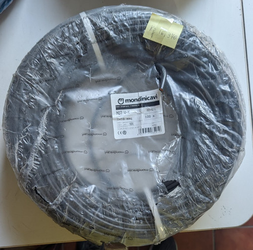 Cavo elettrico cordina nera - cordina,