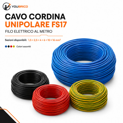Cavo cordina unipolare - cavo, fs17